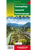 Wandelkaart WK392 Tennengebirge
