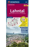 Fietskaart FK 3339 Lahntal