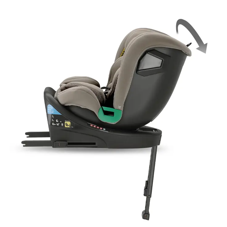 Chase Luxe i-Size Autostoel - Isofix + steunpoot