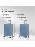 Kofferset 2-delig  55/76 cm - 114L