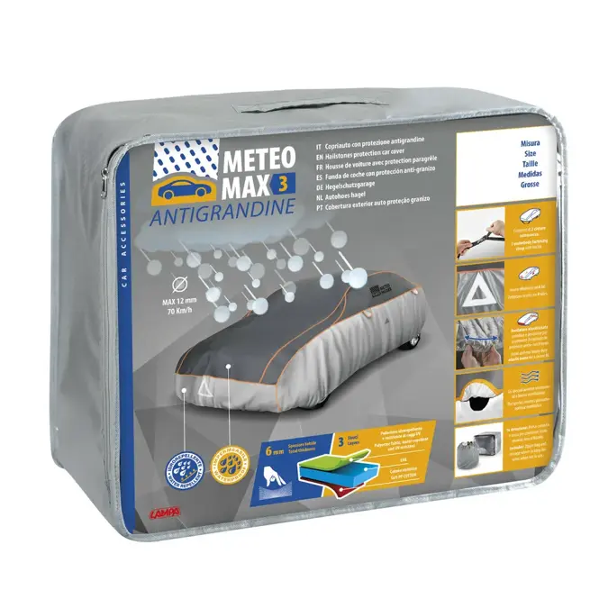 Meteo Max 3 - Hagelbeschermhoes auto AG2 S 150x160x460cm - Lampa 