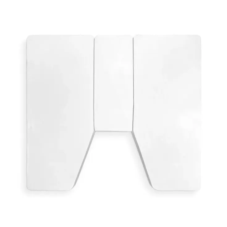 Walra Molton matrasbeschermer 3-delig wit