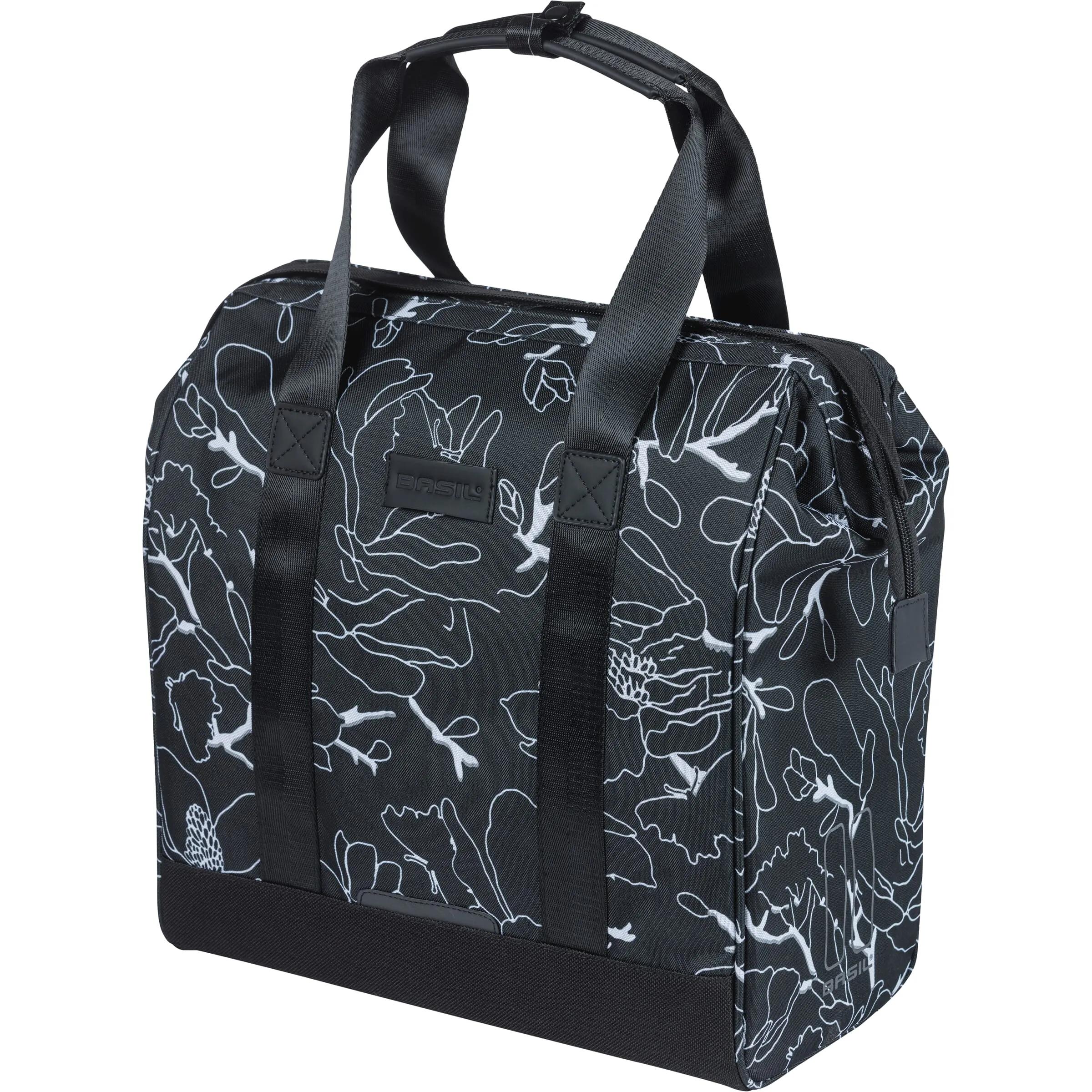 Basil  Fietsshopper Grand Flower 23 Liter  Zwart main product image