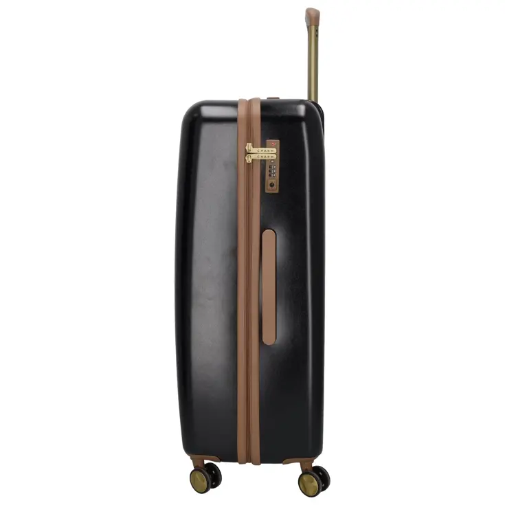Charm London Travel Trolley L zwart