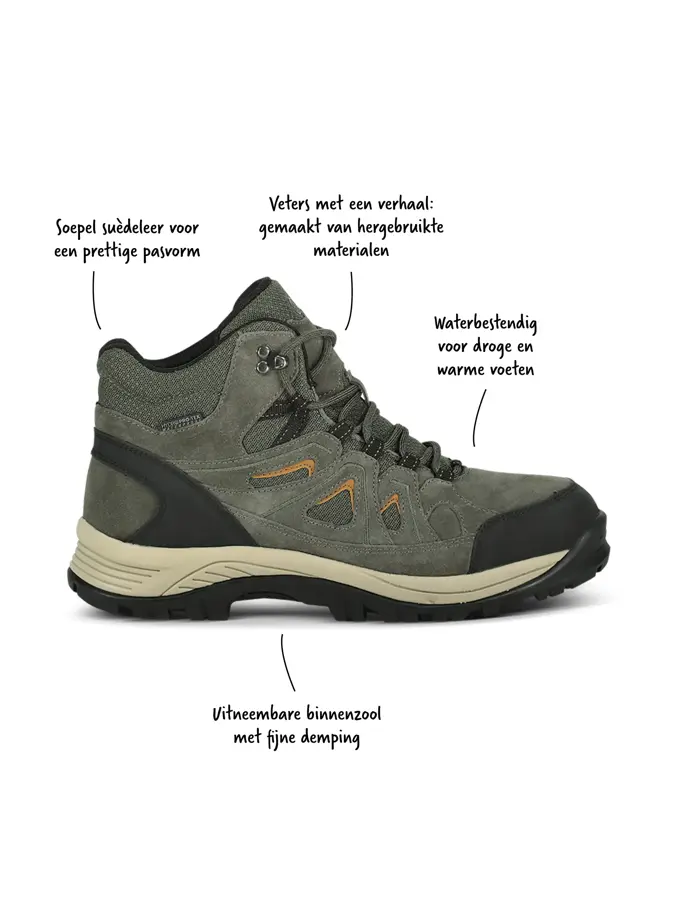 Leroy - Hoge wandelschoenen heren - Human Nature