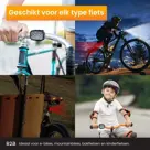 R2B Fietslicht voor en achter USB-C Opladen