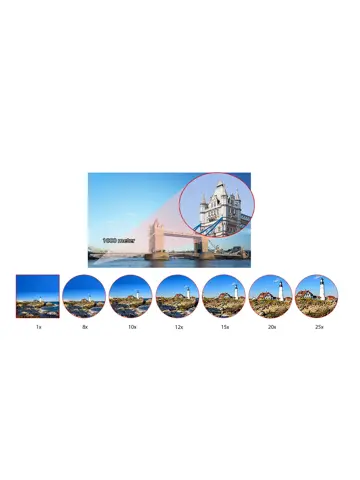 Compact Zoom Verrekijker 8-25-x25