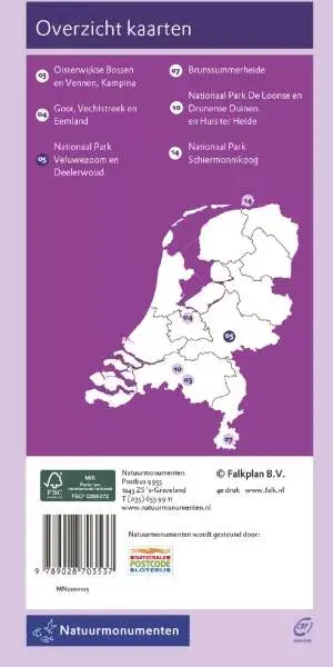 Falk wandelkaart- Veluwezoom en Deelerwoud