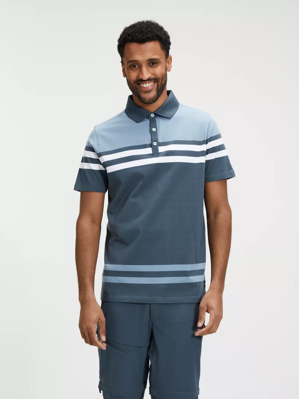 ANWB  Burleson  Polo heren  Human Nature  Donker Blauw   S main product image