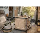 Camping opbergkast met blad