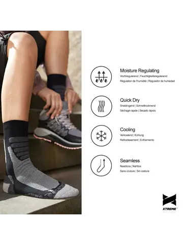 6 paar - Wandelsokken