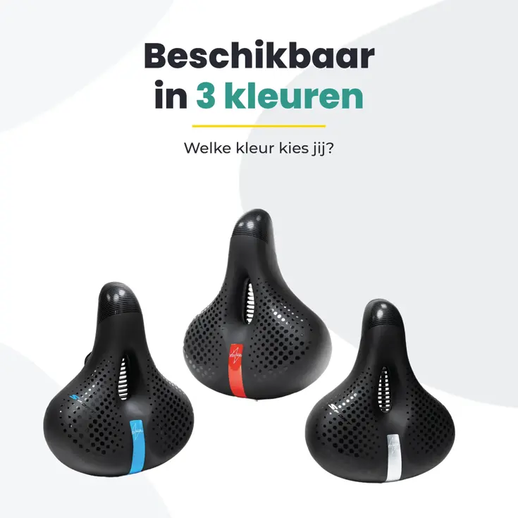 Voltano Gel Flow Fietszadel Met Uitsparing