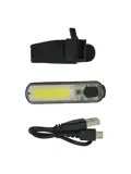 Oplaadbaar USB voorlicht met 10 LED's