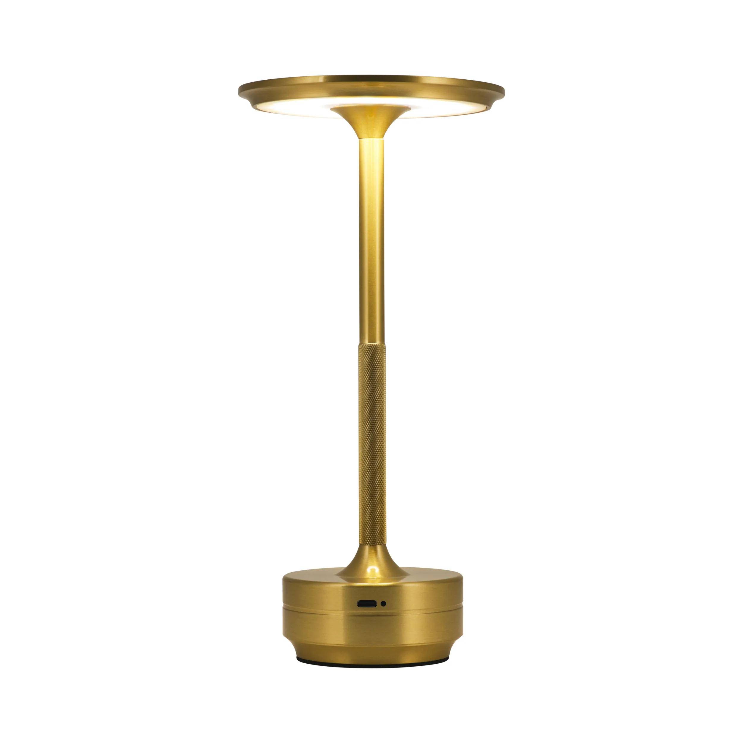 Goliving  Horizon Tafellamp Oplaadbaar 27cm  Goud   XXL