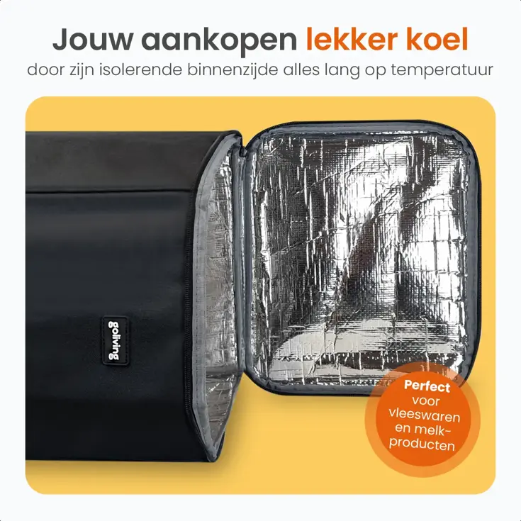 Boodschappentrolley - 50L - Opvouwbaar