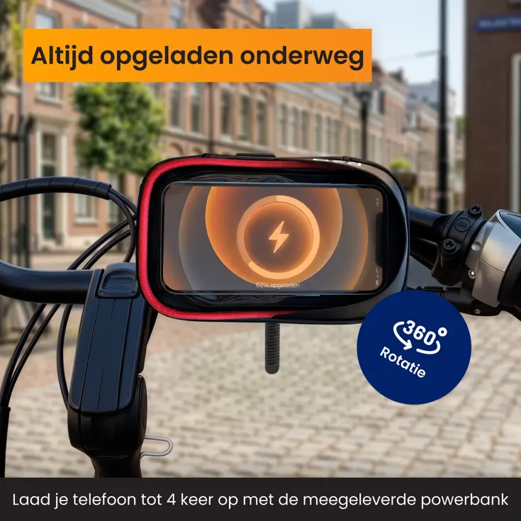 Telefoonhouder Fiets Den Haag & Powerbank
