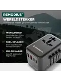 Remodius Wereldstekker Reisstekker