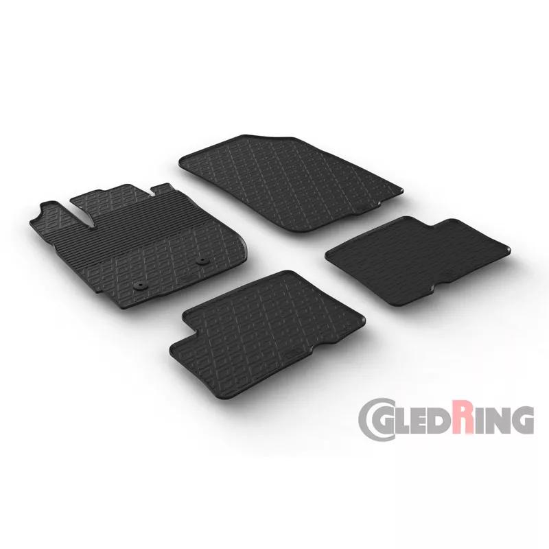 Gledring Dacia Duster 2015-2018 - Rubbermatten - Zwart main product image