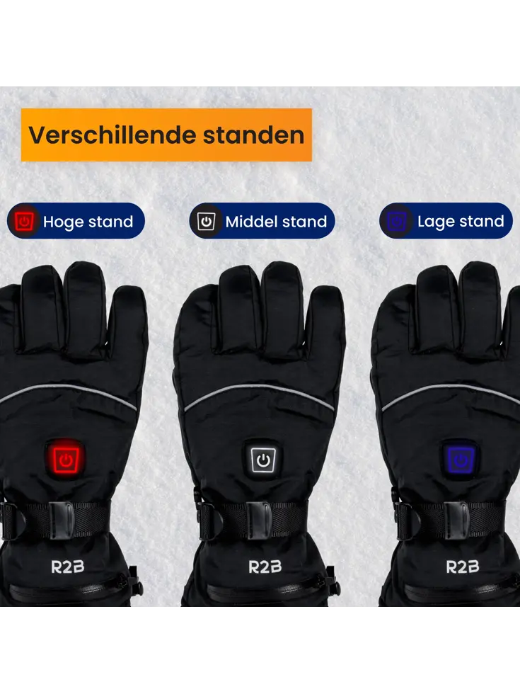 Verwarmde Handschoenen oplaadbaar