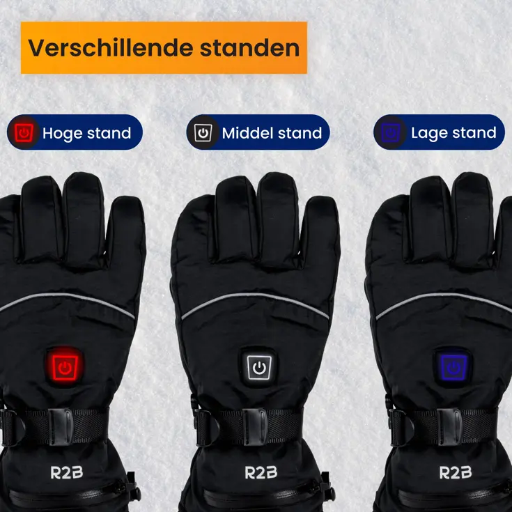 Verwarmde Handschoenen oplaadbaar