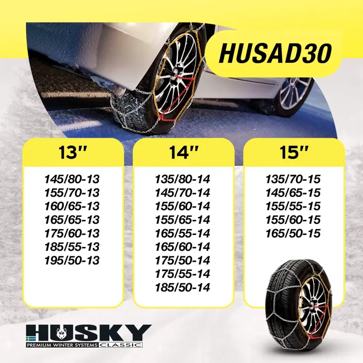 Husky Classic 30 Sneeuwkettingen
