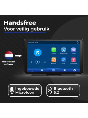 CarPlay/Android Auto scherm 7 inch