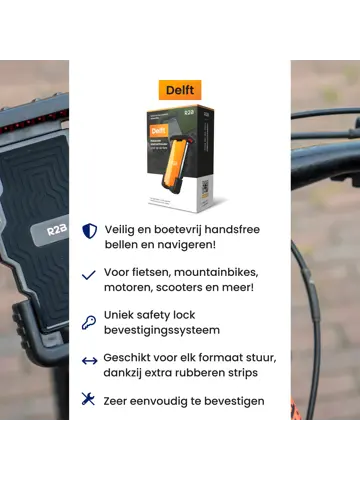Robuuste Telefoonhouder Fiets & Motor