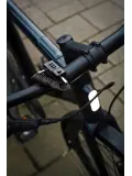 Kabelslot helmslot - zwart - met code