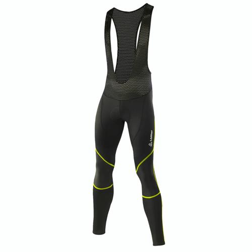 Loeffler fietsbroek met bretels WS heren
