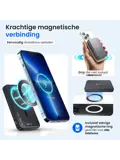 Magnetische Powerbank - 10.000mAh - 15W Qi
