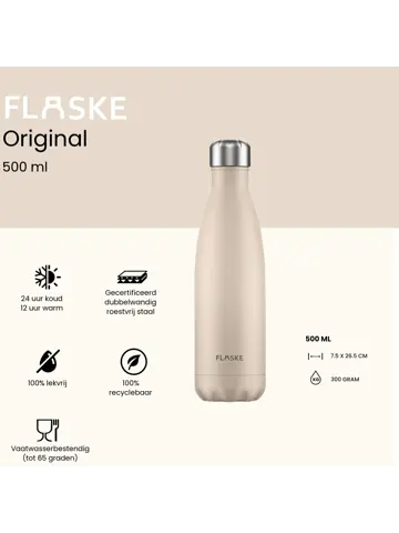 Drinkfles RVS 500 ml
