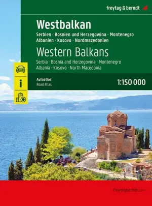 Freytag & Berndt Wegenatlas West-Balkan