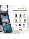 Waterdicht Telefoonhoesje 2 In 1
