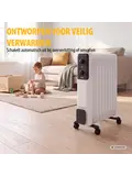 Olieradiator - Elektrische Kachel - 1500W