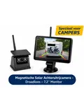 Magnetische solar achteruitrijcamera 7,2 inch