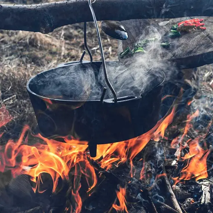 Dutch oven ft 6 met pootjes