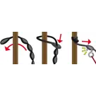Bo-Camp Travel Hammock straps 2 stuks