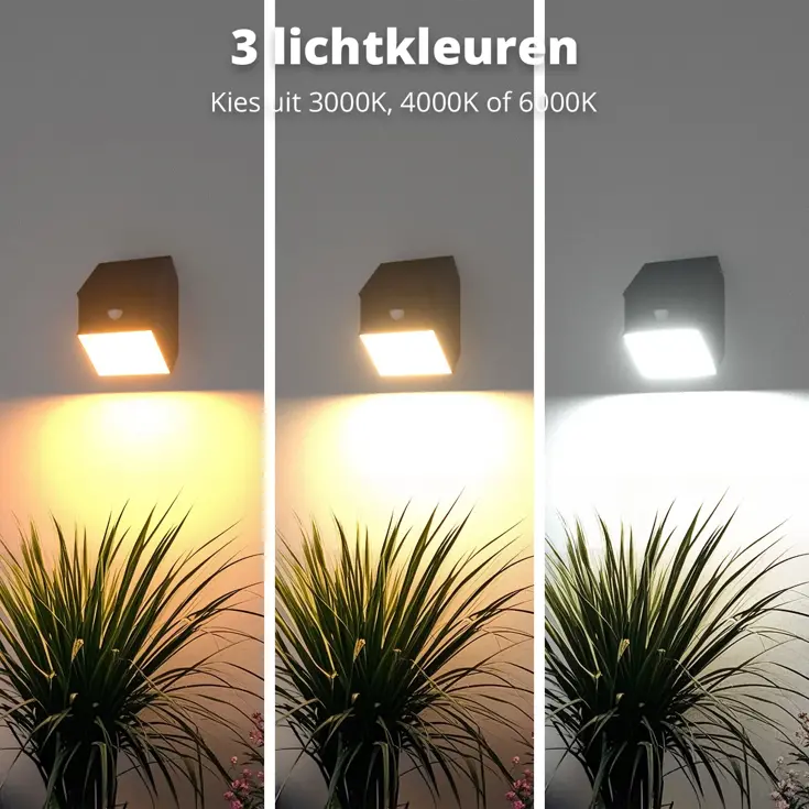 Solar Wandlamp - TwistCube - 2 stuks