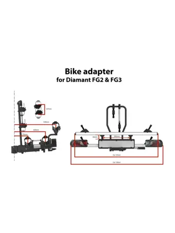 Pro-User fietsendrager Diamant FG2