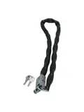Kettingslot 105 cm met geharde schakels en hoes