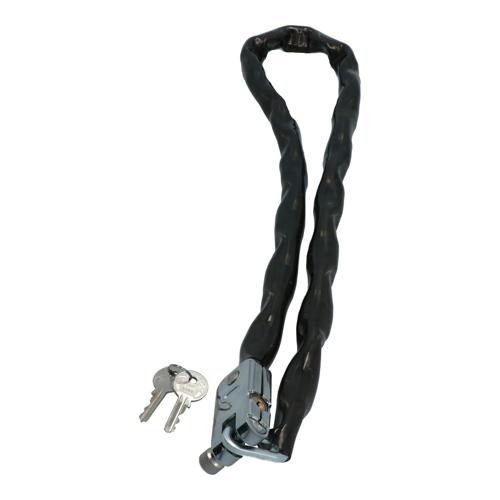 Kettingslot 105 cm met geharde schakels en hoes