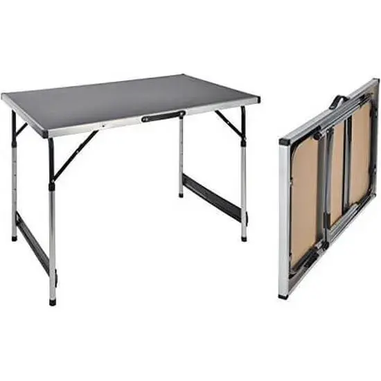Inklapbare campingtafel verstelbaar