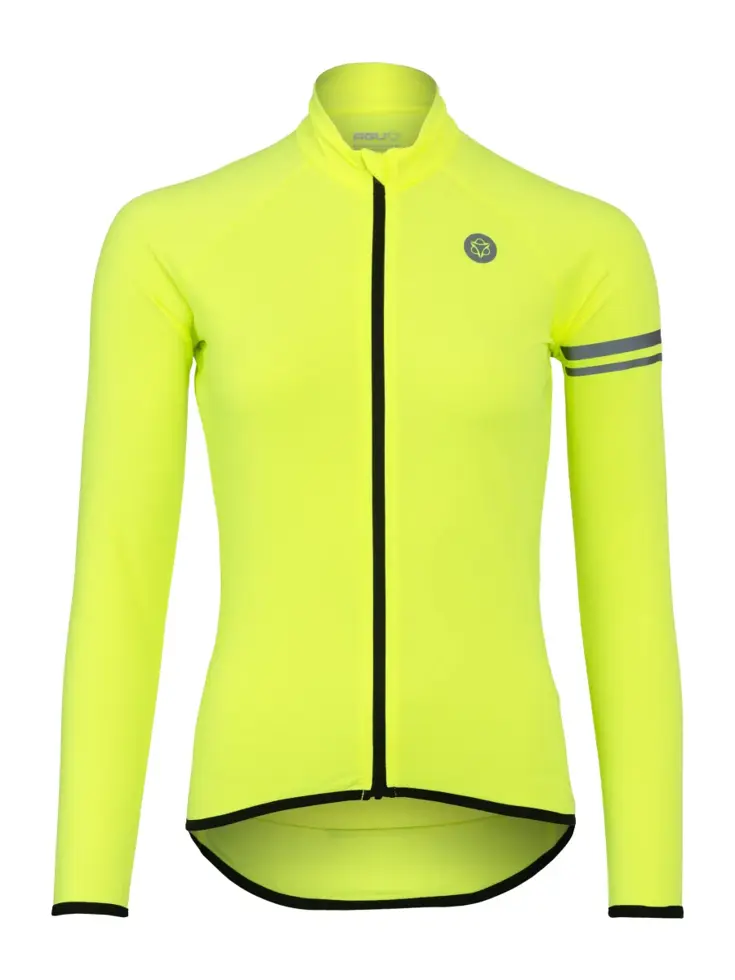Thermo Fietsshirt Lange Mouwen Essential Dames