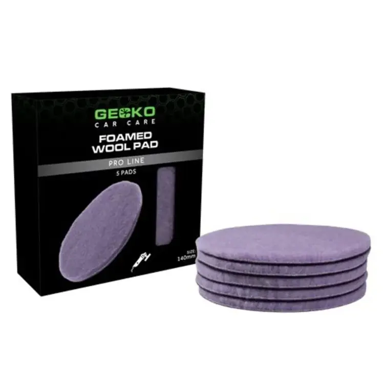 GECKO 140MM Polijstpads Wol