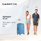 CarryOn Skyhopper 4 Wiel Trolley 78 cool blue