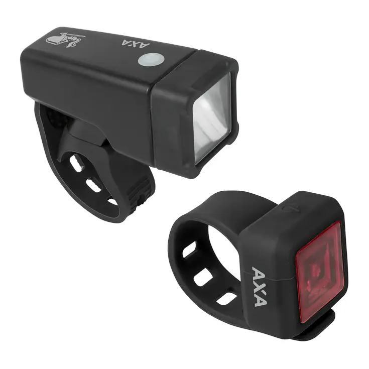 Axa Verlichting Set Niteline T1 Batterij