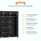 Goliving Opvouwbare Kledingkast 175x150x45cm