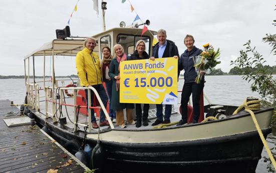 In Noord-Holland wint SailWise €15000 van het ANWB Fonds