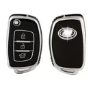 Dutch Shield Sleutelhoesje  Hyundai zwart B3