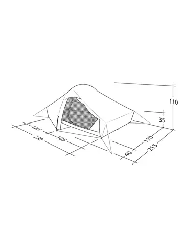 Robens Chaser 3XE - 3P Tent
